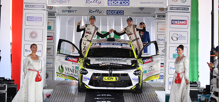 rally del piemonte alba trofeo lancia ardizzone leader